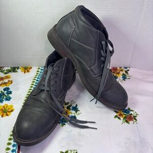 Dexter Comfort Memory Foam Men's Charcoal Chukka Boots 9.5